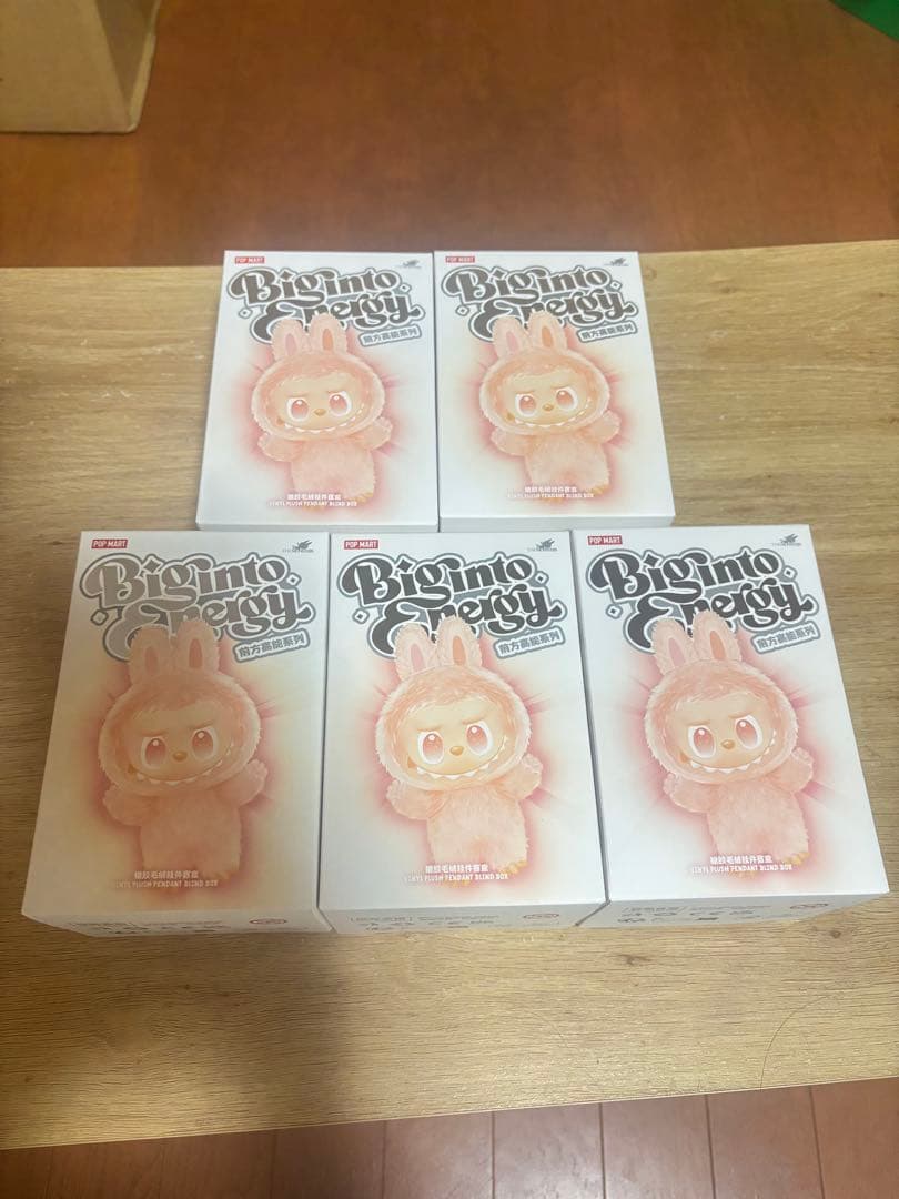 正規品　LABUBU らぶぶ　未開封　ぬいぐるみ　x5箱