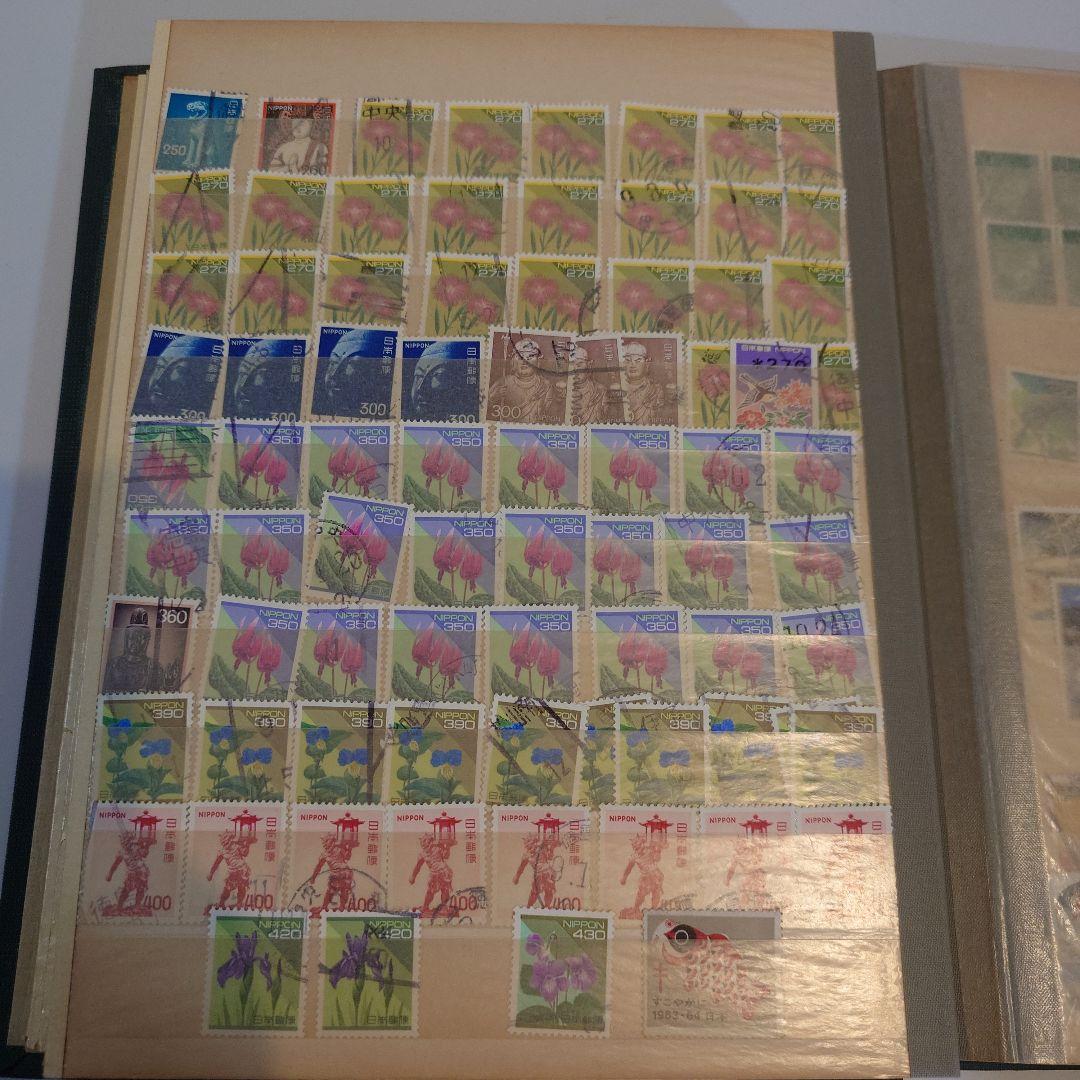 日本 使用済切手 花デザイン多数 80枚まとめ売り　ページ8