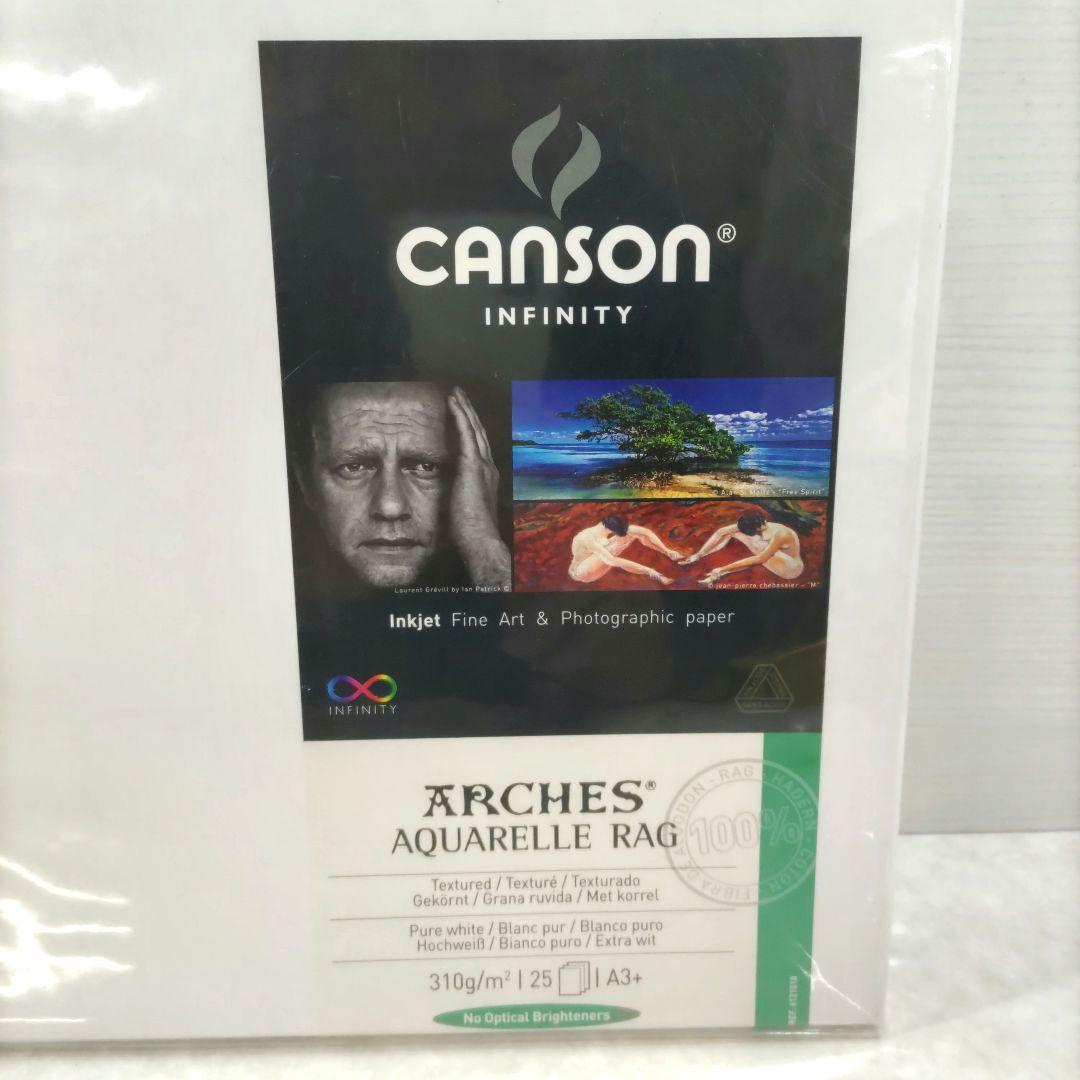 canson キャンソン アルシュ アクアレル ラグ A3+ 25枚入り
