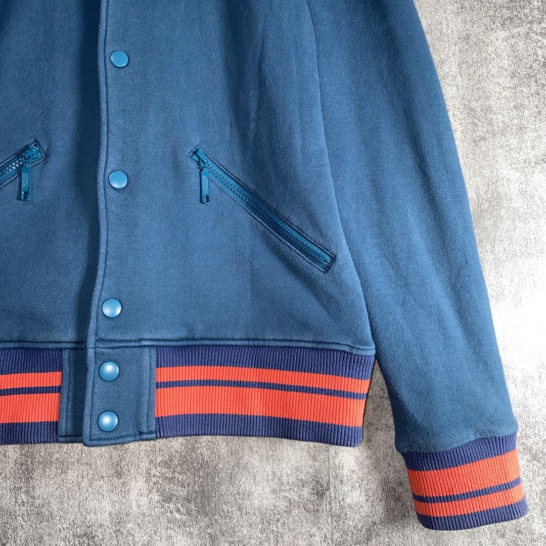 ヴィンテージ風 オニツカタイガー　1949 刺繍ロゴ ジャケット　背面虎　M