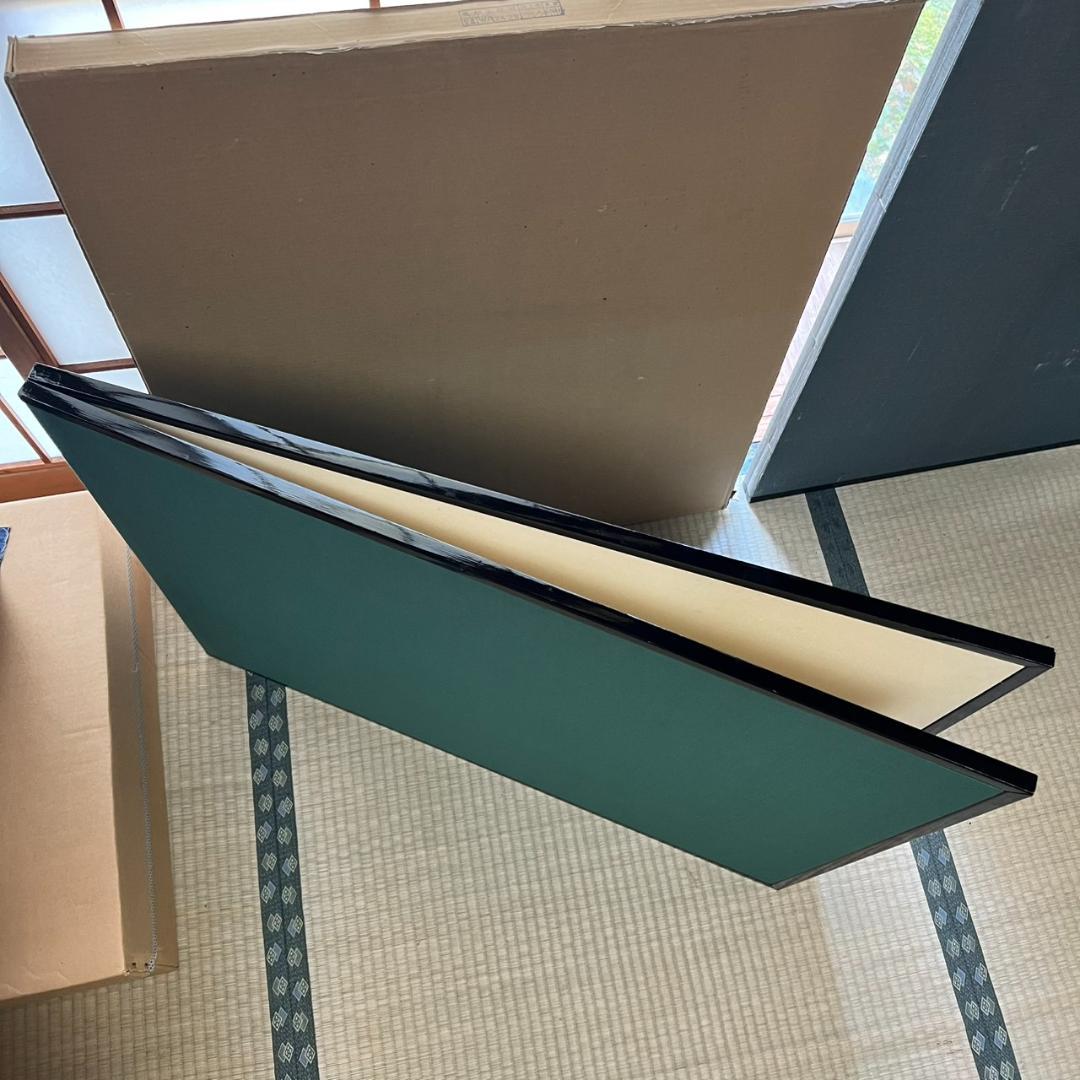 風炉先屛風　茶道具　金　銀　大き目　中古