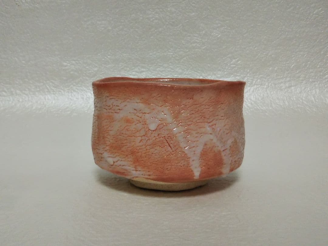 陽山窯 水野澤三 作　志野茶盌　抹茶碗　茶道具