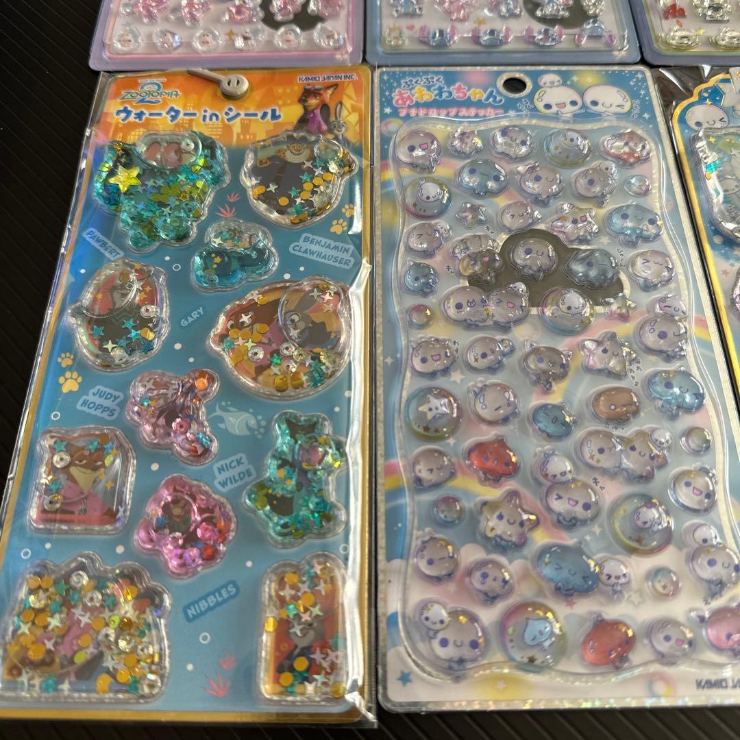 ボンボンドロップシール　コットンパフィー　ウォーターシール　38点セット