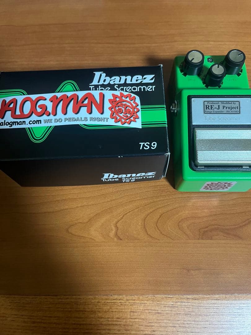 Analog.man ibanez ts-9 silver mod 極美品