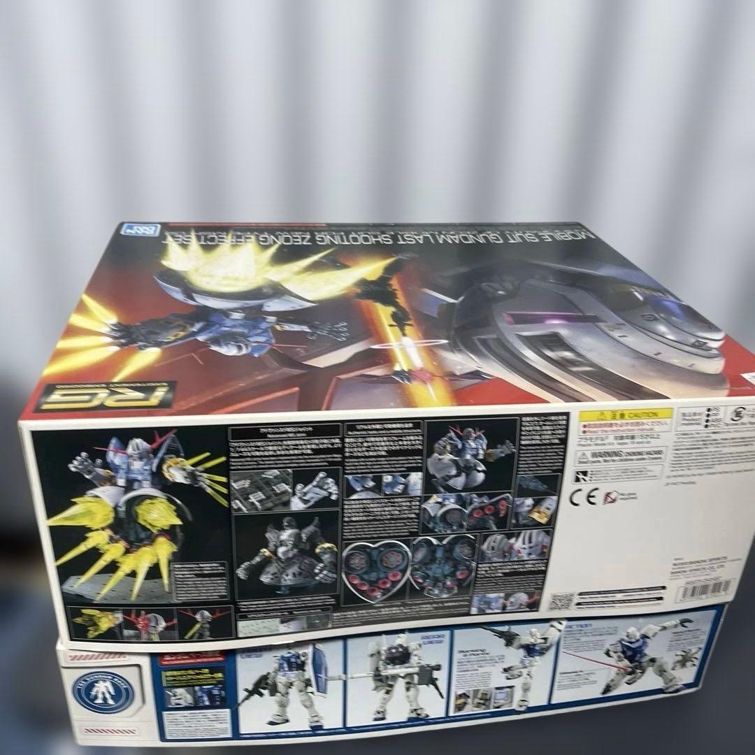 RGジオングエフェクトセットとRX-78-2ガンダムVer.3.0の ２セット