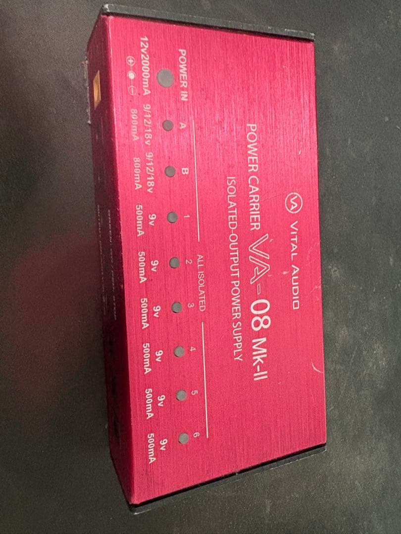 POWER CARRIER　VA-08 Mk-II＊本体とアダプターのみ