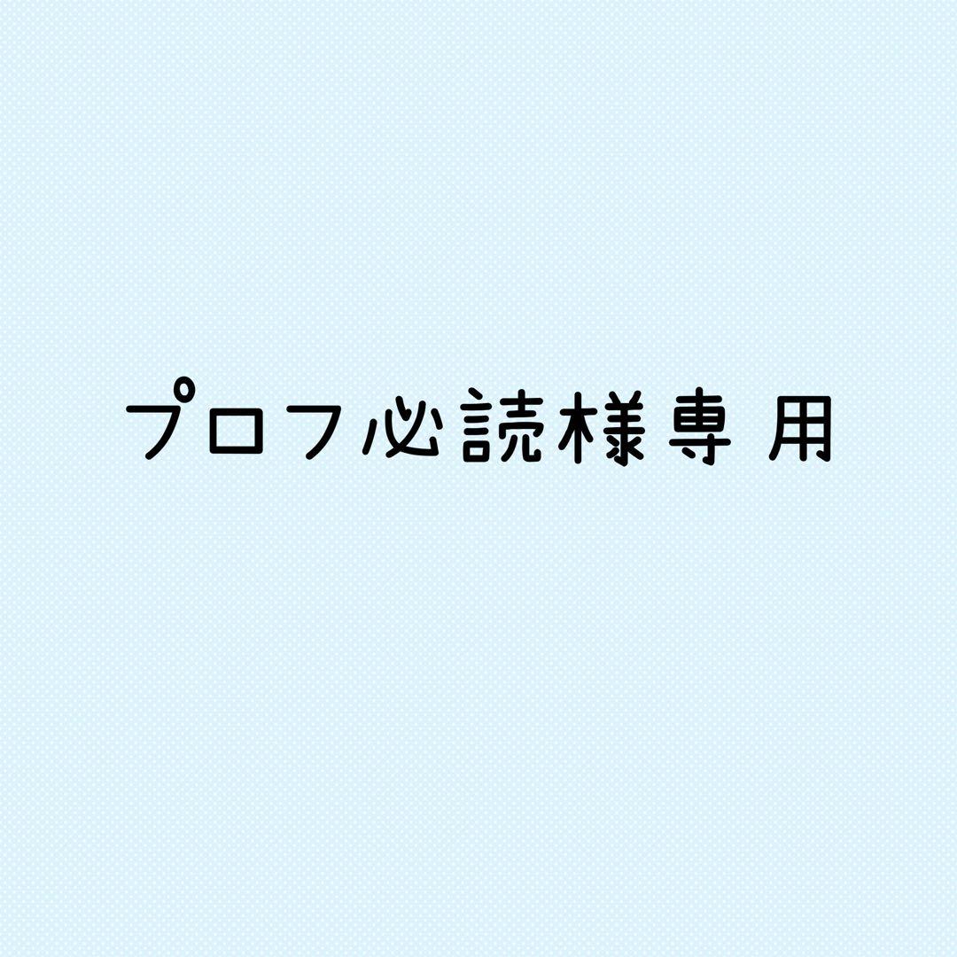 プロフ必読