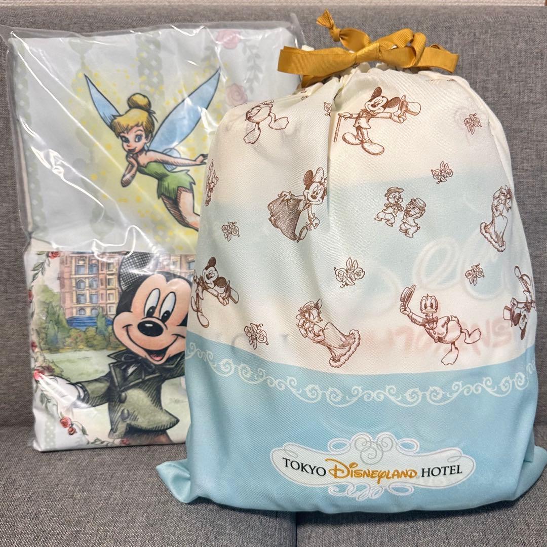 ディズニーランドホテル 宿泊者限定　ブランケット　ふとんカバー　枕カバー　セット