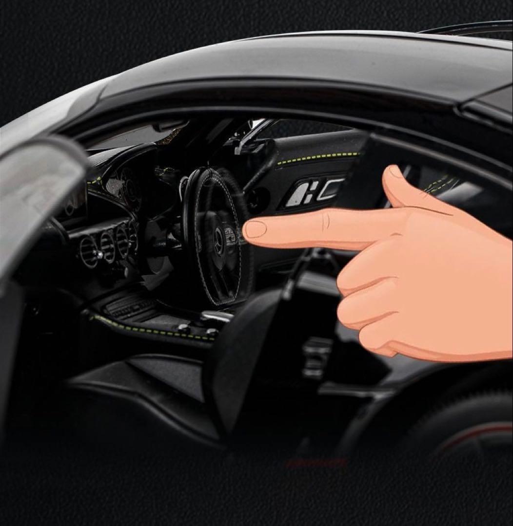 1/18 メルセデスAMG GT R ダイキャスト ライト 音声付 新品