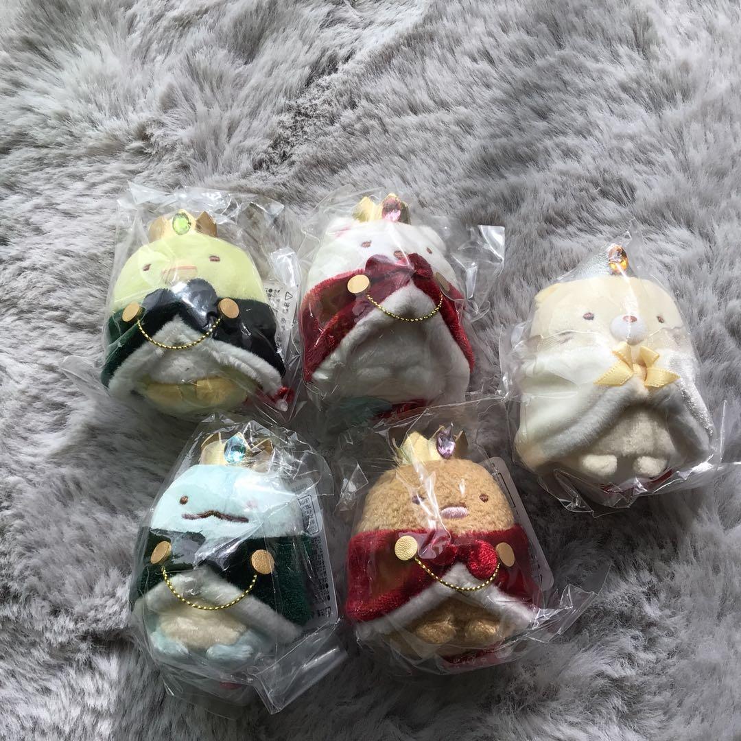 すみっコぐらし 限定 KING＆QUEEN展 てのりぬいぐるみ