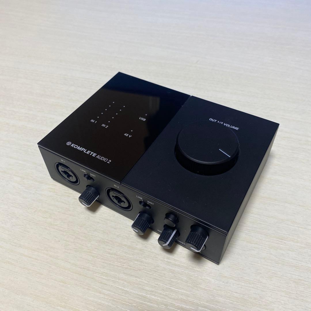 オーディオインターフェイスKOMPLETE AUDIO 2＋おまけ