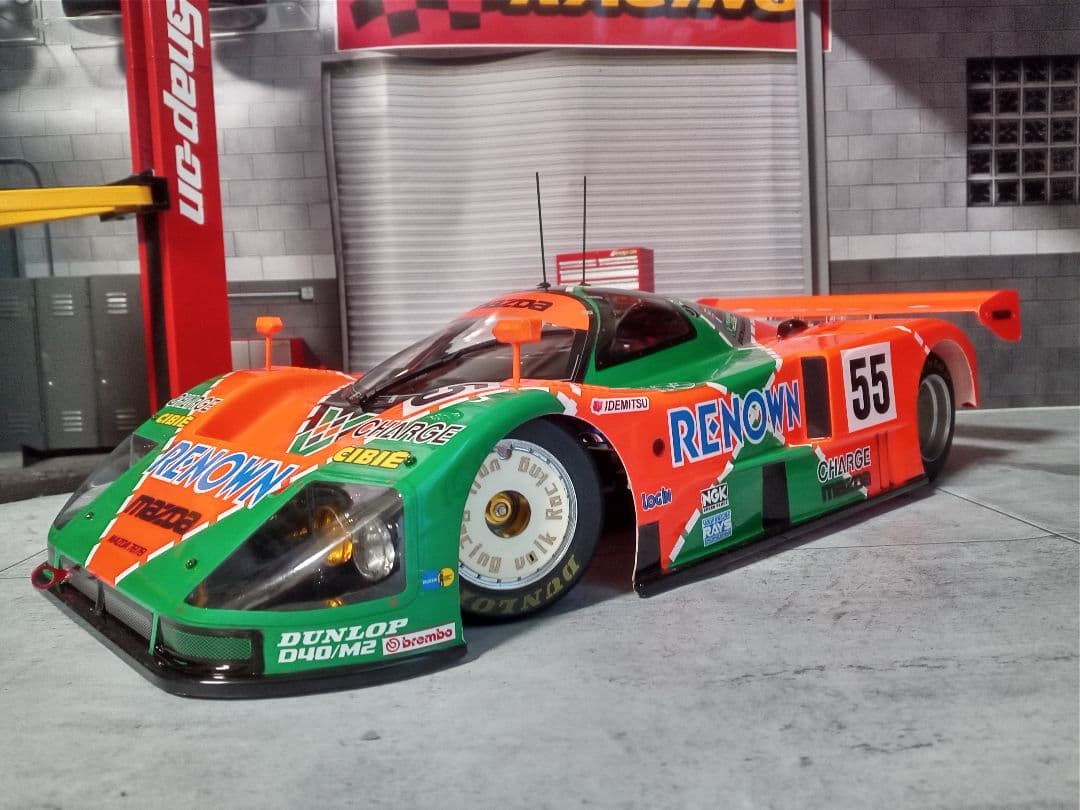 タミヤ 1/10 Cカー RENOWN CHARGE MAZDA 787B