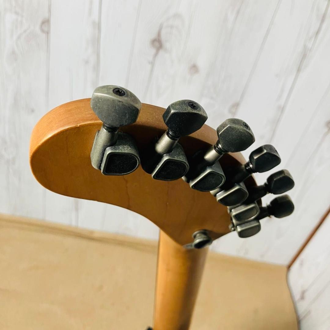 【美品 電池付き】FERNANDES ZO-3 アンプ内蔵ギター マットブラック