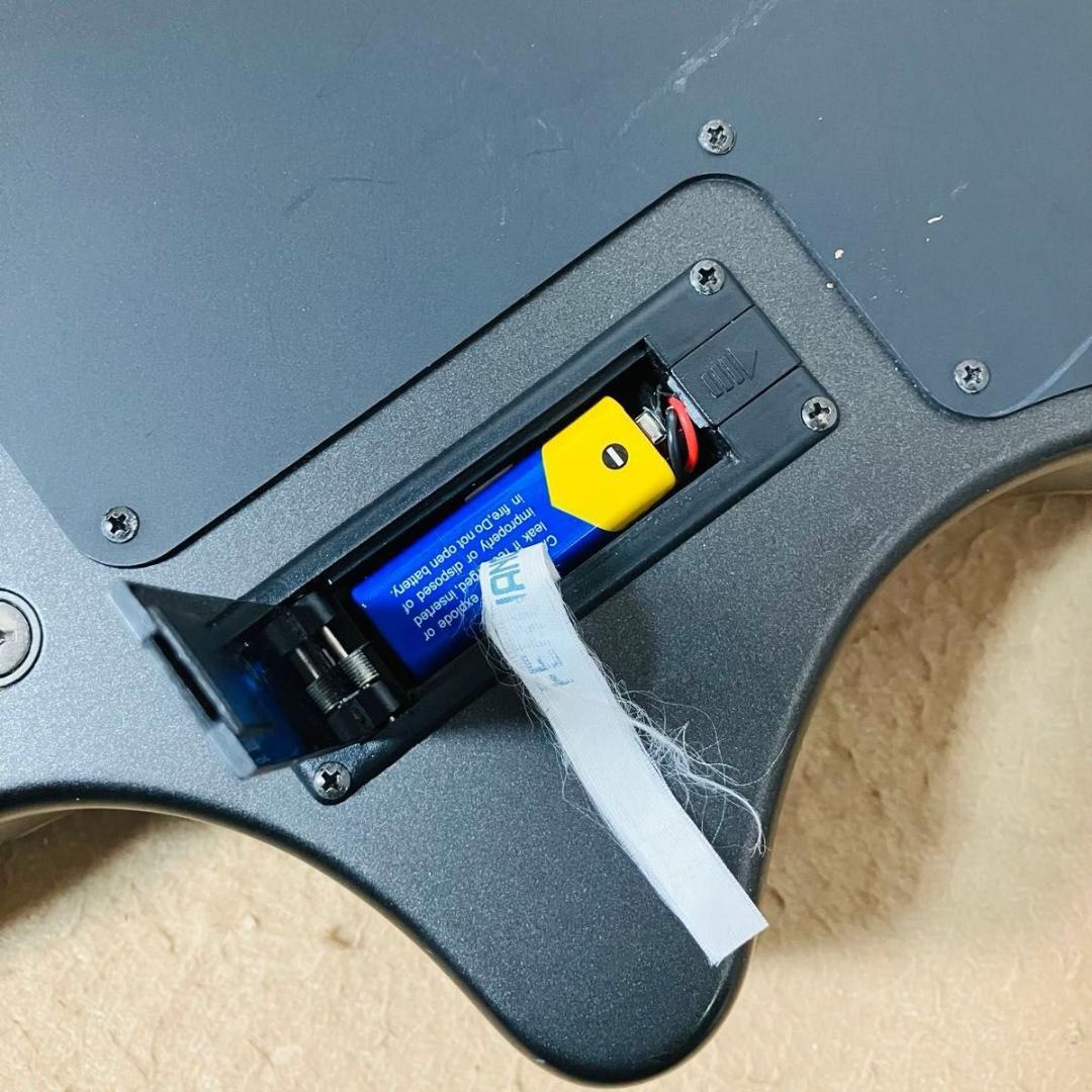 【美品 電池付き】FERNANDES ZO-3 アンプ内蔵ギター マットブラック