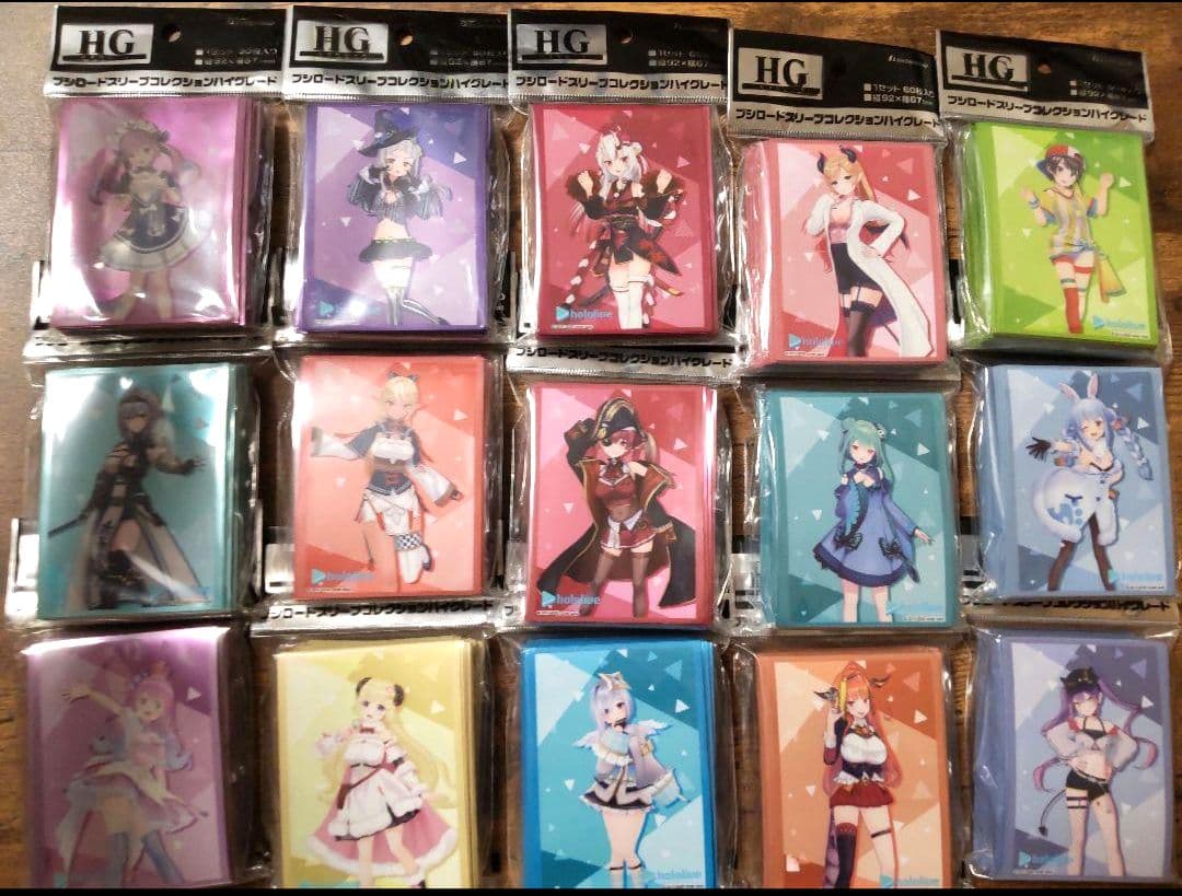 ホロライブ　スリーブ　セット