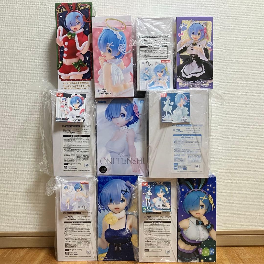 Re:ゼロから始める異世界生活 レム フィギュア １１点 まとめ売り