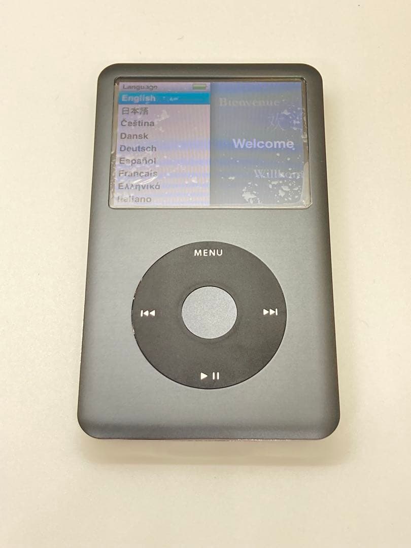 綺麗なiPod classic HDD160GBからSSD512GBにグレー