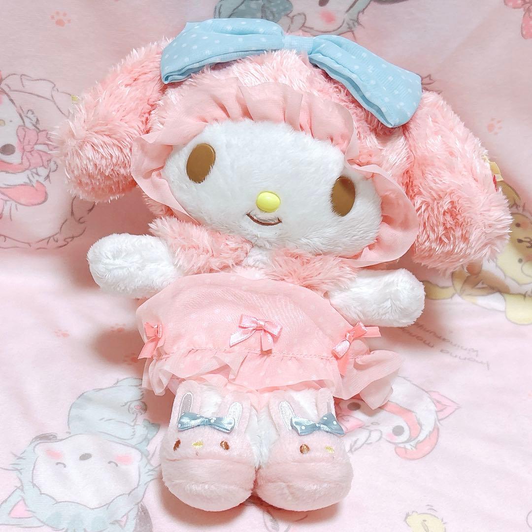 マイメロディ リボンドリーム ぬいぐるみ マスコット おめかし ロリータ ピピ
