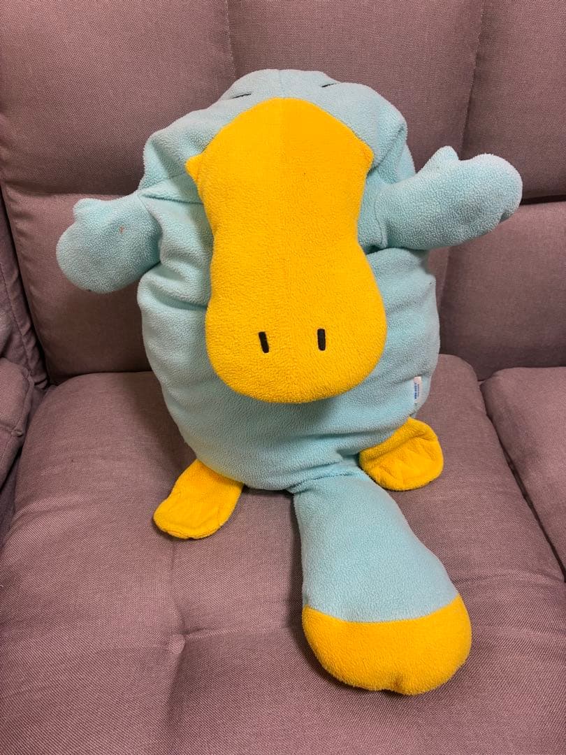 イコちゃん　カモノハシ ぬいぐるみ　ICOCA 抱き枕