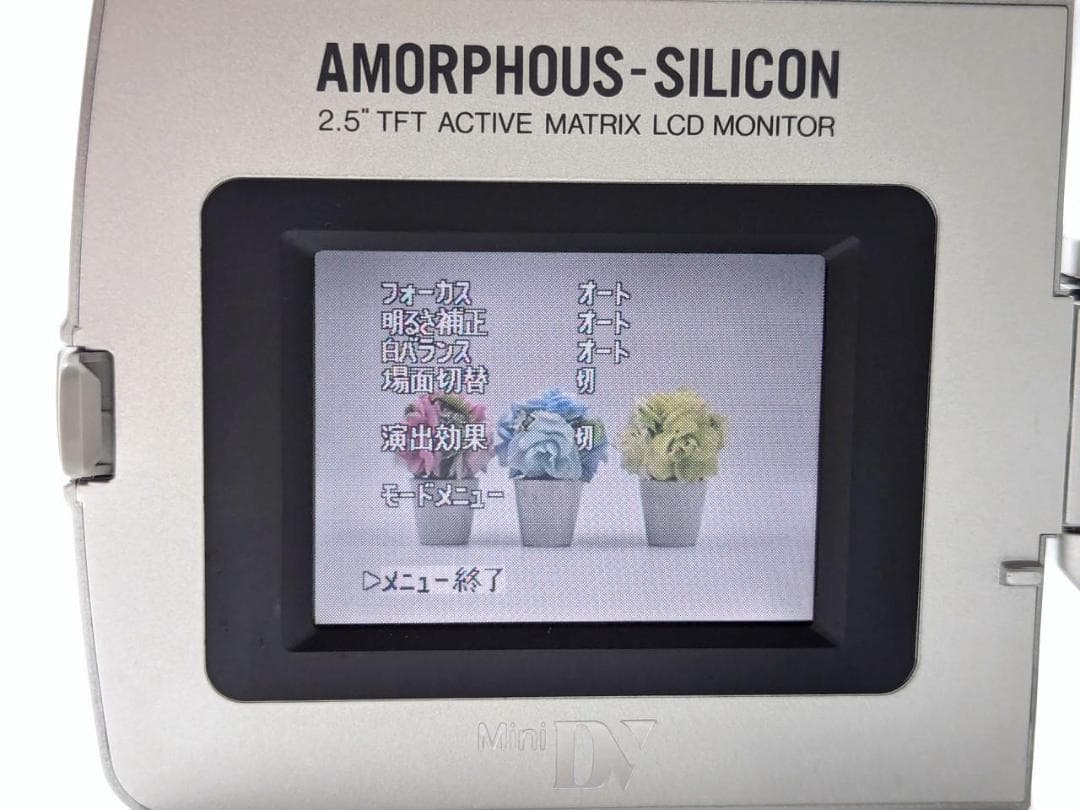 miniDVのダビングに！ Victor ビデオカメラ GR-DVF1