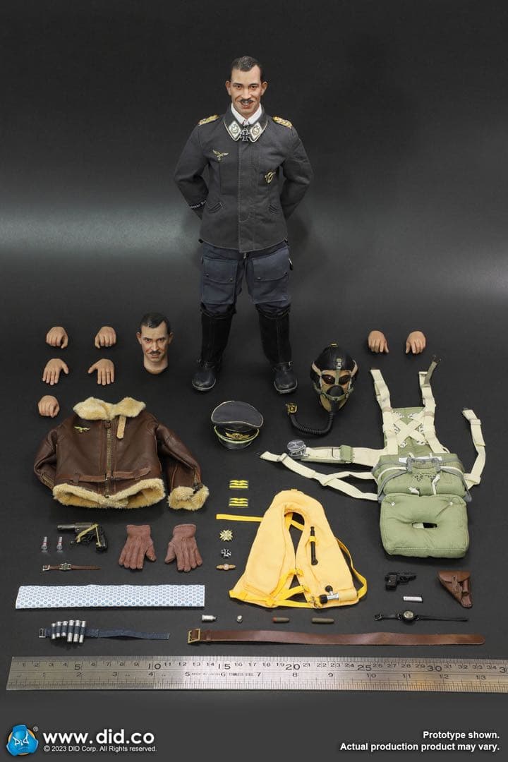 1/6 DID社 WW2 ドイツ空軍パイロット　　　アドルフ　ガーランド