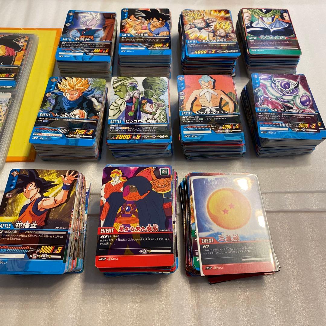 【1000枚以上】ドラゴンボール　カードゲーム　まとめ売り　データーカードダス