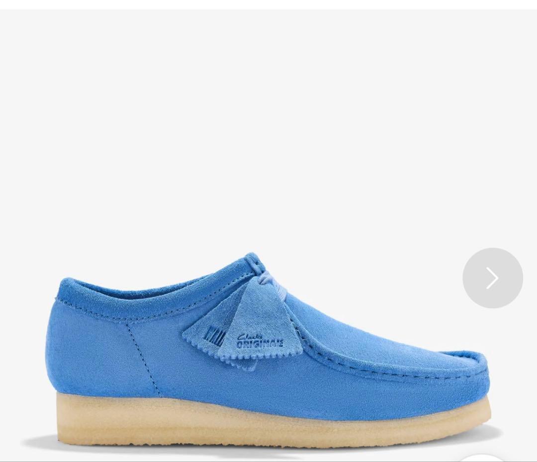 CLARKS ORIGINALS ブルーモカシン箱あり