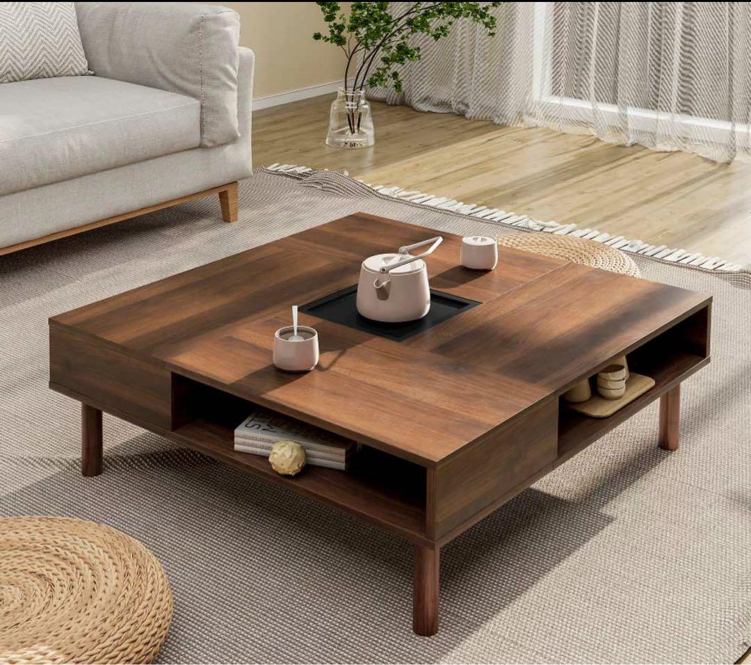 【未使用品】WAMPAT コズエ ローテーブル W02K2081A