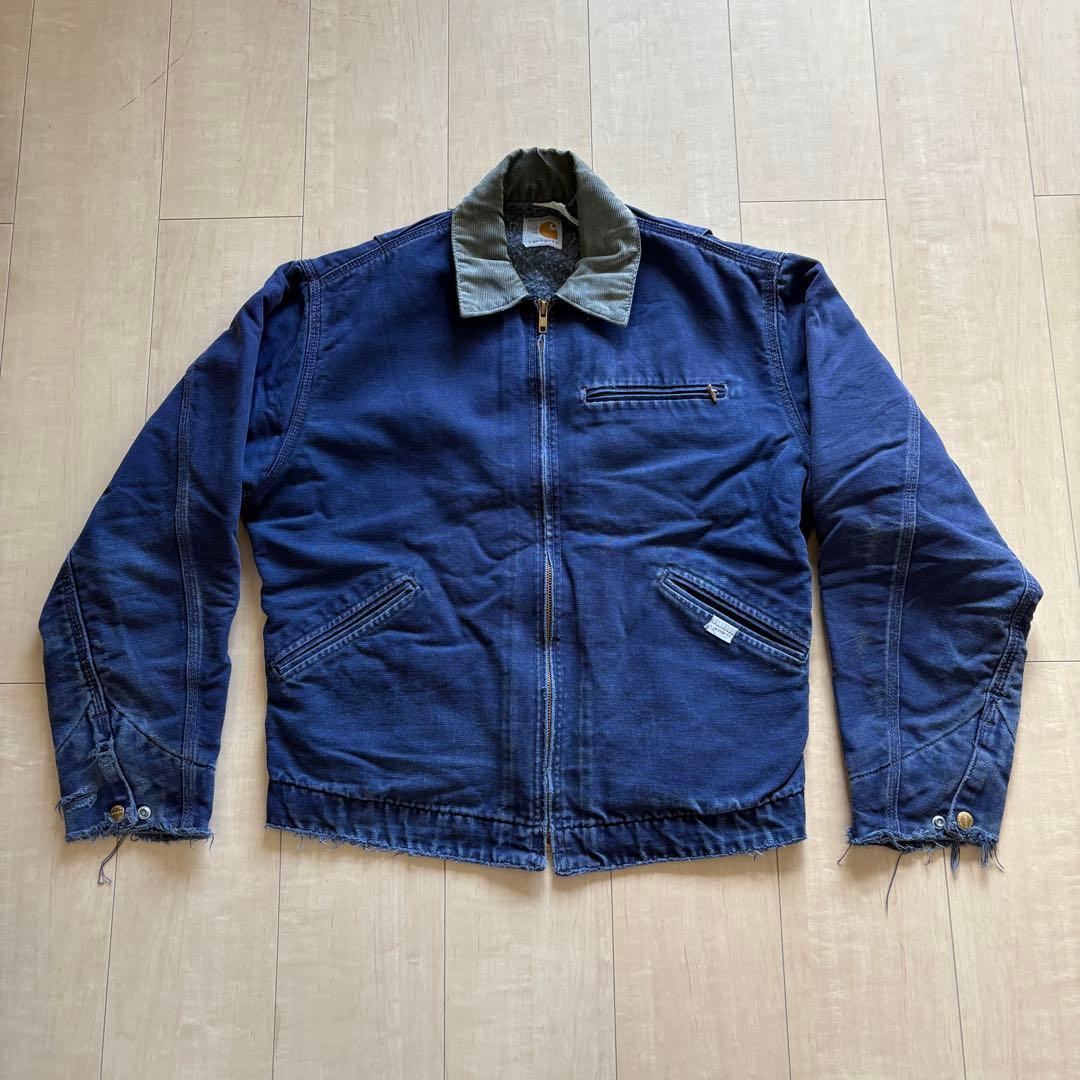 Carhartt 100周年記念 デトロイトジャケット ネイビー 38 Sサイズ