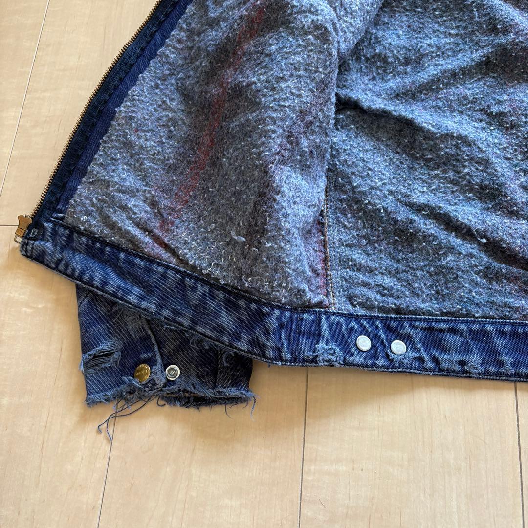 Carhartt 100周年記念 デトロイトジャケット ネイビー 38 Sサイズ