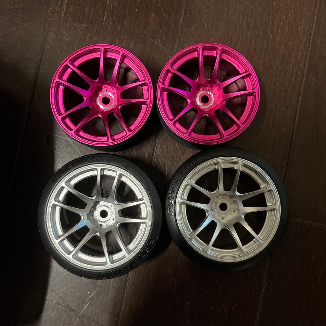 overdose BUZZBreak 26mm アルミ ピンク シルバー
