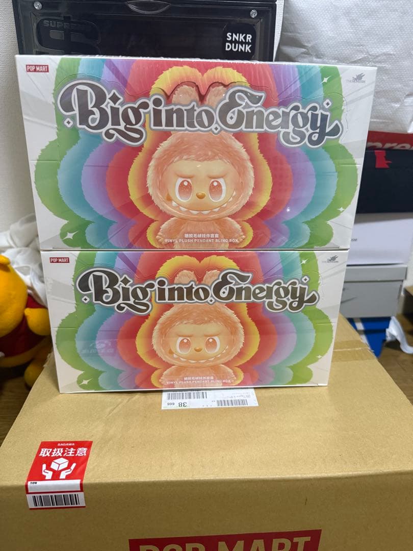 ぬいぐるみ LABUBU BigintoEnergy 1BOX