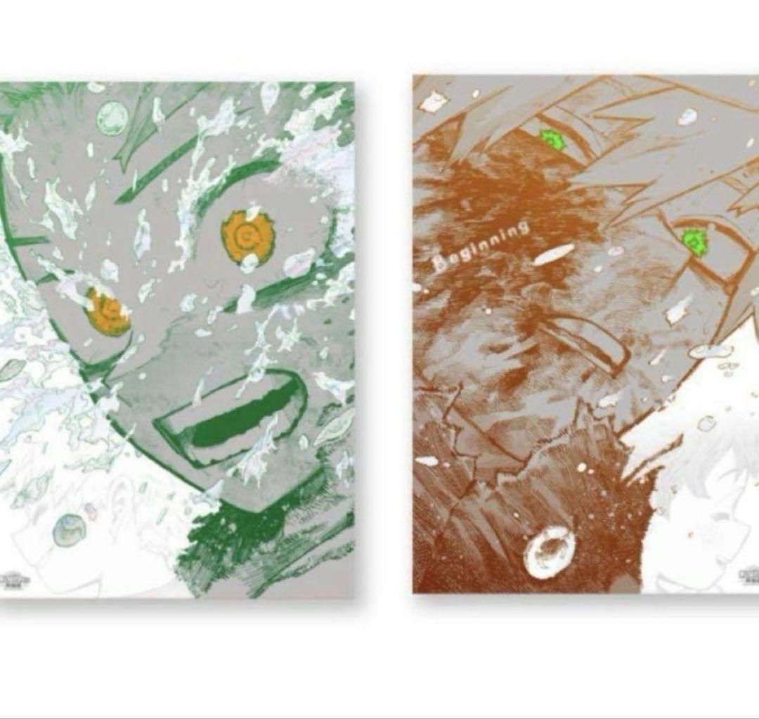 僕のヒーローアカデミア原画展　2枚セット