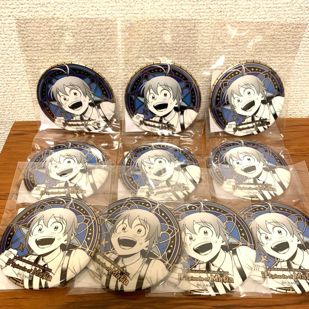 魔入りました！入間くん　魔フィア TSUTAYA メタリック　缶バッジ 入間くん