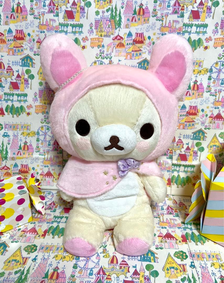 サンエックス コリラックマ ふんわりかわいい夢 うさぎ ぬいぐるみ