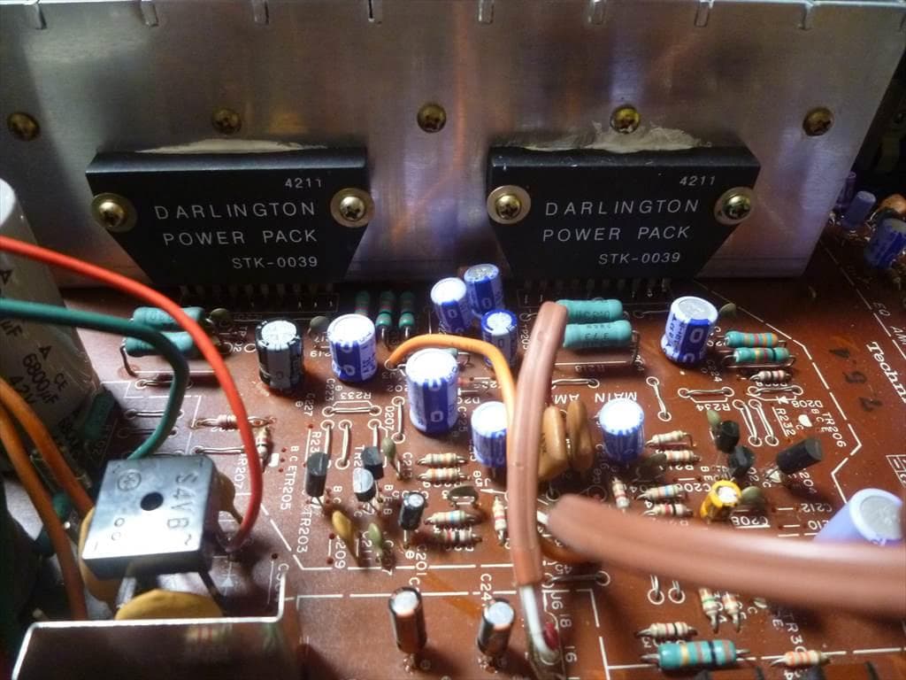 Technics テクニクス プリメインアンプ SU2500 修理済 全機能動作