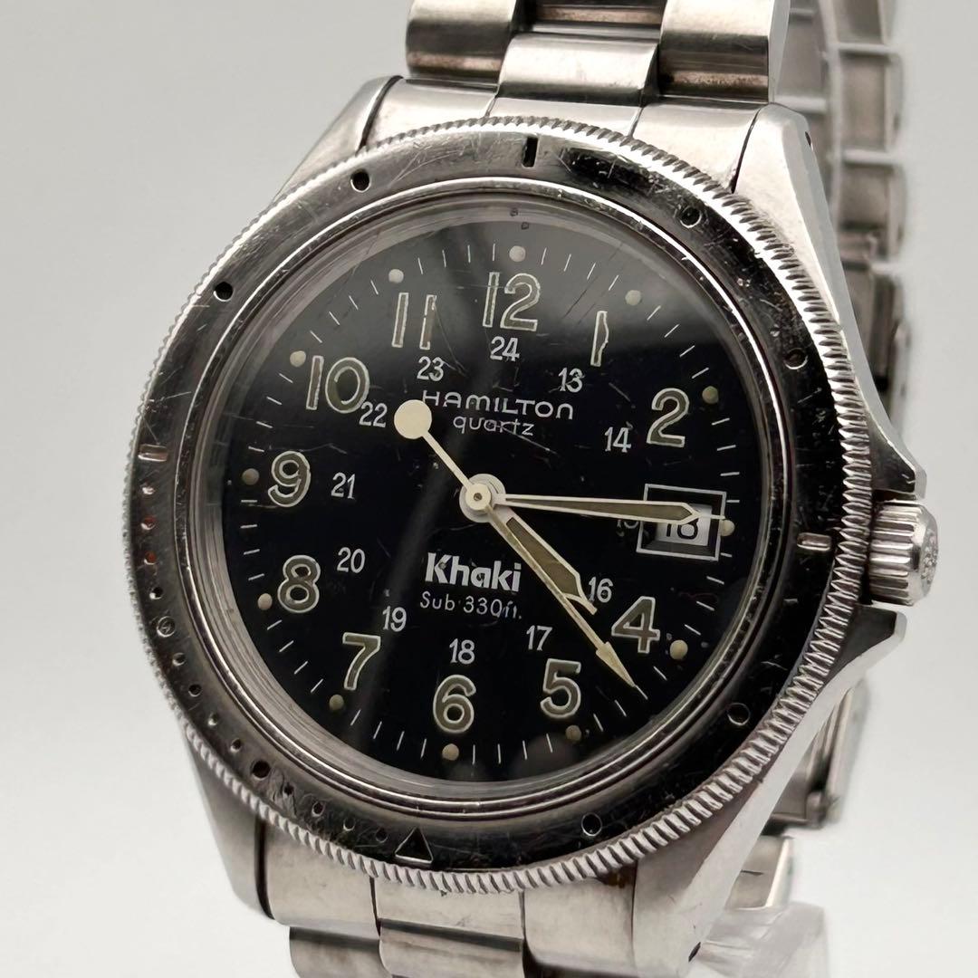 【新品電池 稼働】HAMILTON ハミルトン カーキ 9859 メンズ
