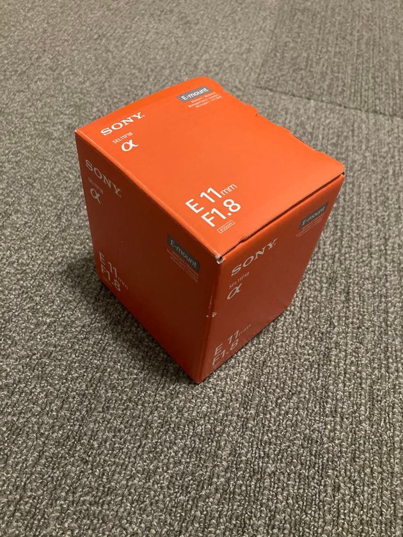 レンズ(単焦点) SONY E 11mm F1.8 (SEL11F18)+MARUMI EXUS