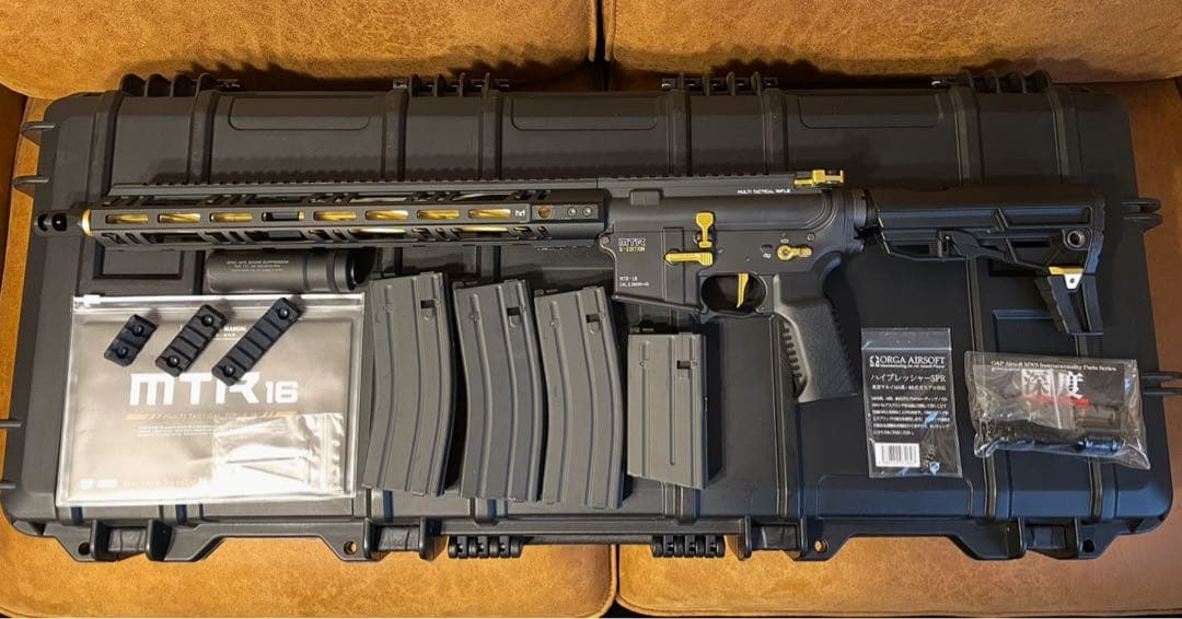 【最終値下げ】東京マルイ MTR16 Gエディション GBB ハードケース付き