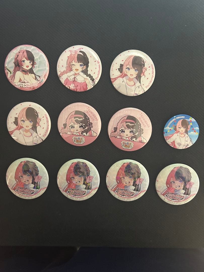 【ぶいすぽっ！】橘ひなの 缶バッジ 11個セット