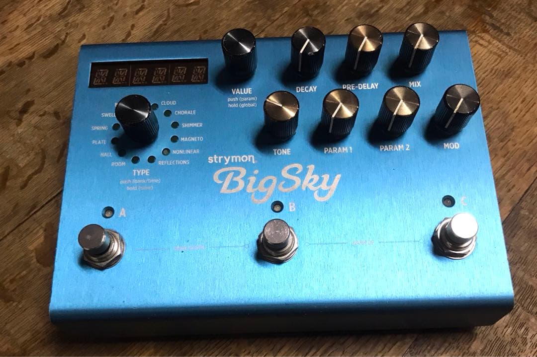 Strymon BigSky リバーブエフェクター Reverb