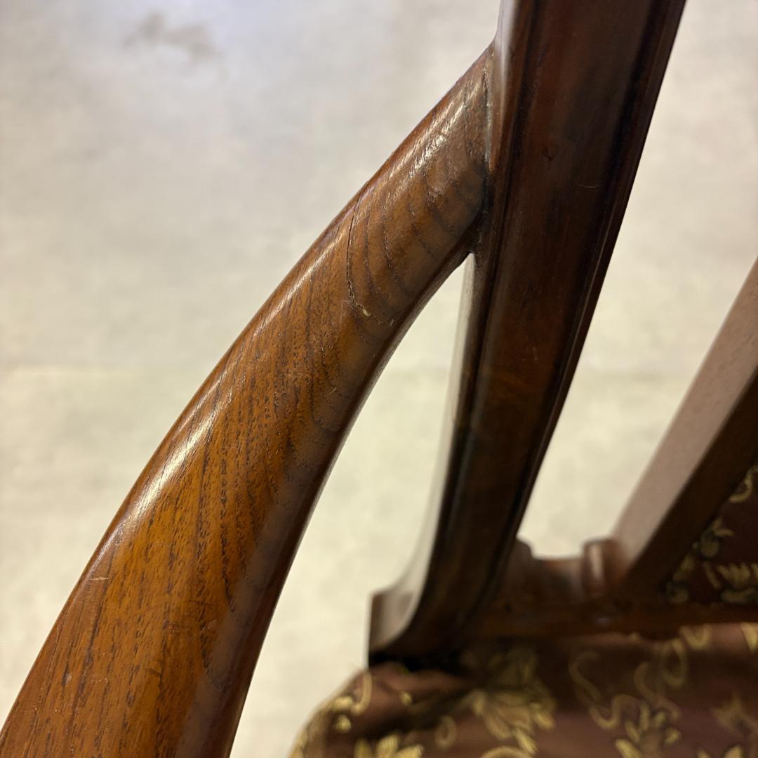 ロココ調 ハイバックアームチェア【A】