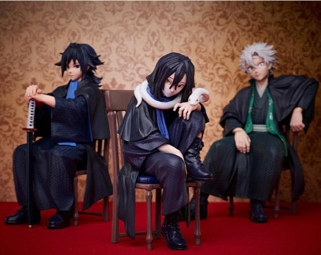 【新品未開封】鬼滅の刃　アニプレックス　ノンスケールフィギュア　３体セット