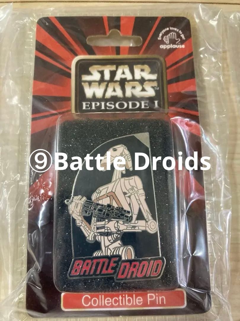 アプローズ⭐︎ピンズ⭐︎スターウォーズ/ファントム・メナス（1999)⭐︎コンプリート