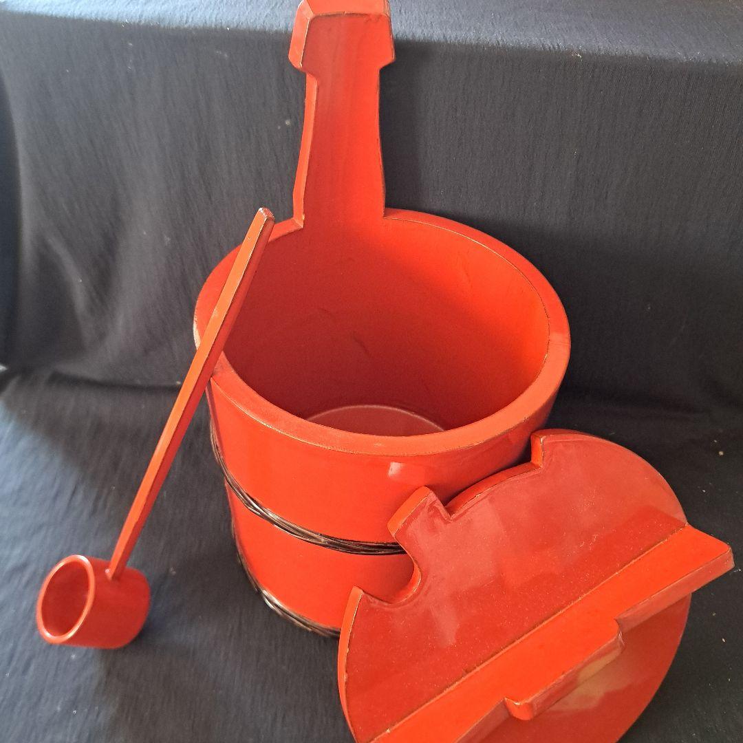 「日本酒パーティーに漆器を！」 輪島漆塗り酒器 高さ(取っ手先まで32cm)