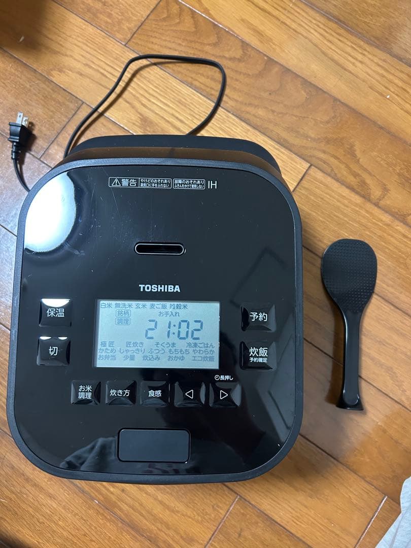 TOSHIBA IH炊飯器 ブラック