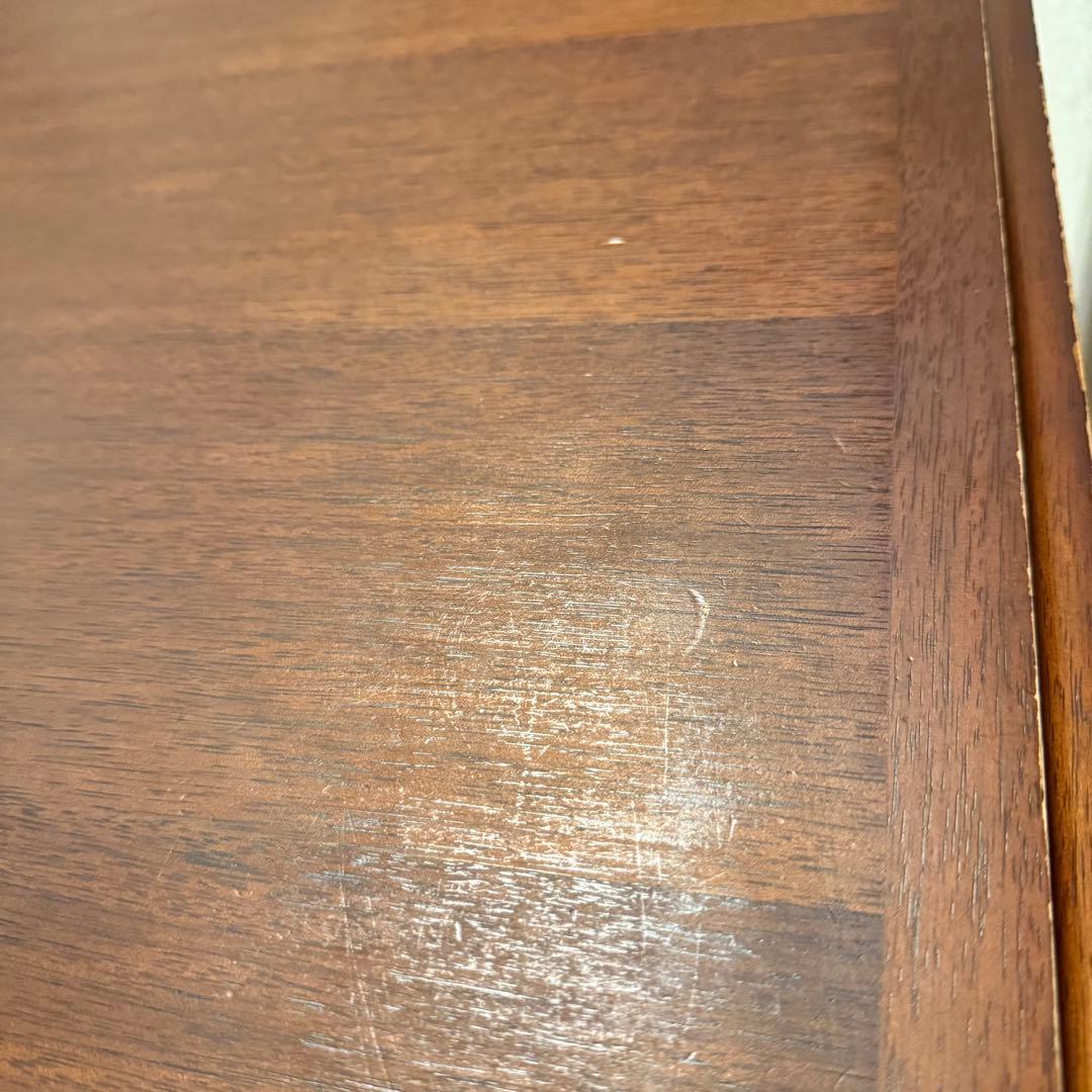 マルニ木工 地中海 ダイニングテーブル 片バタ式 No.1195 拡張式　作業台