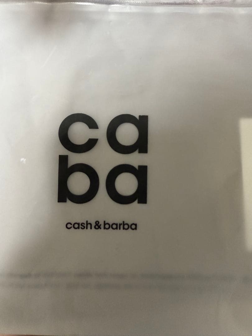 cash and barba キャッシュアンドバルバ　パープル　新品未使用