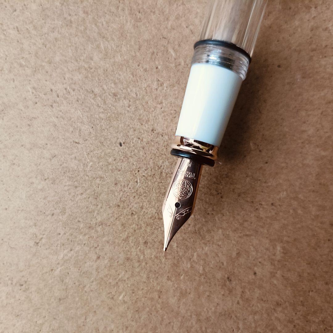 【TWSBI】万年筆 ダイヤモンド mini ホワイトローズゴールドII／М中字