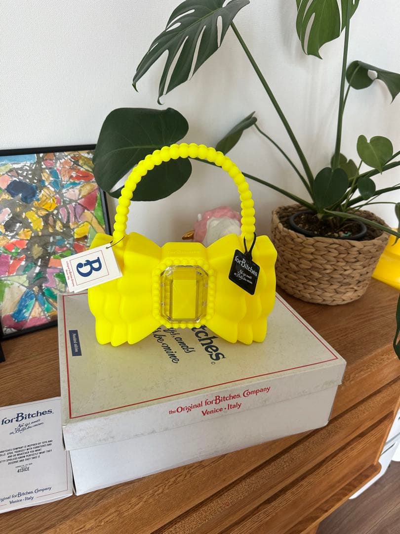 新品 forbitches リボンバッグ